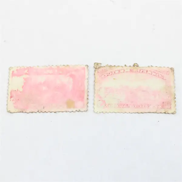 Lot Of 2 Mexico Airmail Stamps Used Quetzalcoatl Temple