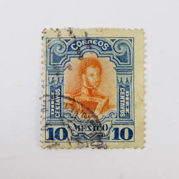 Lot Of 5 Mexico War Of Independence Heroes Stamps Used 1910s