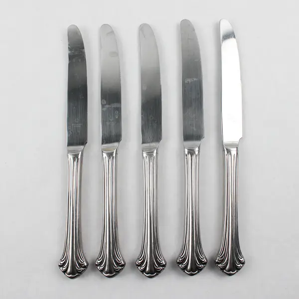 Set of 5 Oneida Achievement Royal Crest Stainless French Hollow Knife 9.25"