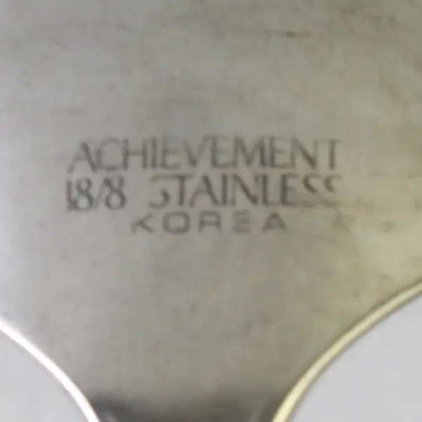 Lot of 2 Oneida Achievement Royal Crest Stainless Sugar Spoon & Serving Fork