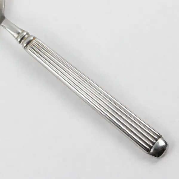 Set of 2 Hampton Monument Stainless Steel Oval Soup Spoons 8" 