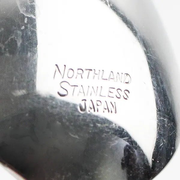 Lot of 4 Northland Rose Wisp Stainless Flatware Teaspoon Fork Knife 9.25"