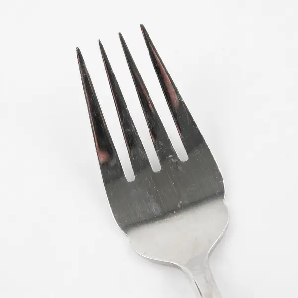 Set of 2 Wallace Zenith Frost Stainless Cold Meat Serving Forks 8.75"