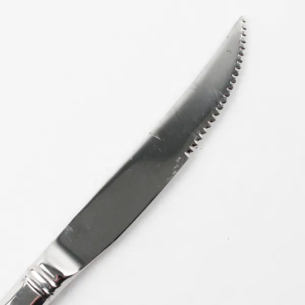 Set of 3 Wallace Zenith-Frost Stainless Steel Steak Knives Solid Handles