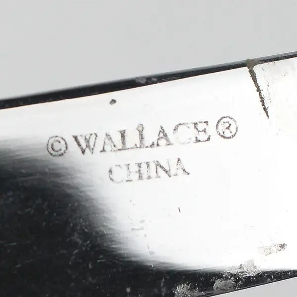 Set of 3 Wallace Zenith-Frost Stainless Steel Steak Knives Solid Handles