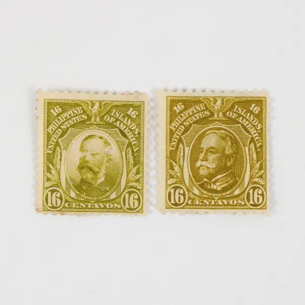 Lot Of 6 Philippines USA Stamps Used Abe Lincoln 