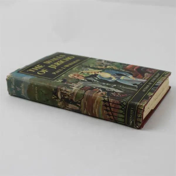 The Walls of Jericho Paul I. Wellman 1947 Hardcover DJ Acceptable Vintage