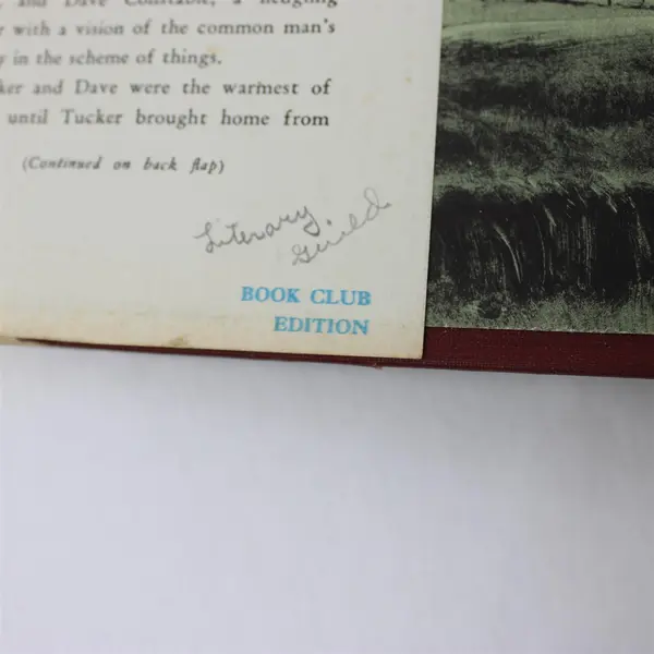 The Walls of Jericho Paul I. Wellman 1947 Hardcover DJ Acceptable Vintage