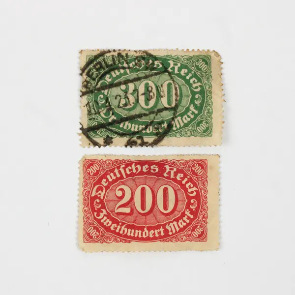 Lot Of 6 Germany Deutsches Reich 200/300/400/500 Mark Stamps 1920s Used