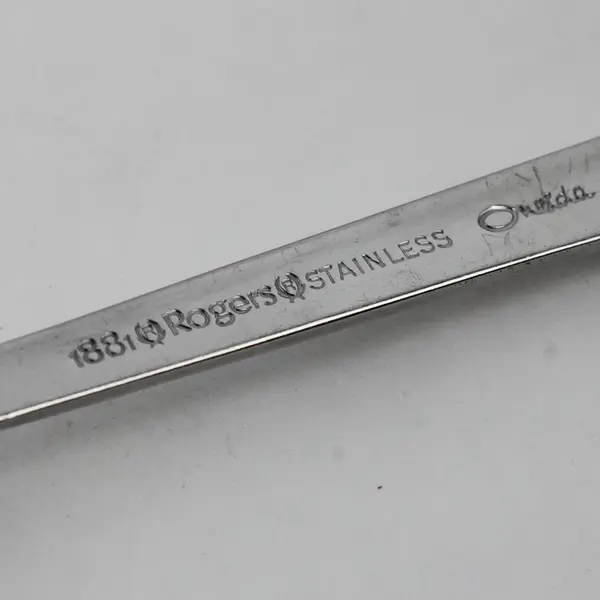 Lot Of 6 Oneida Silver Rogers Danish Court (Stainless) Flatware Soup Spoons 7"