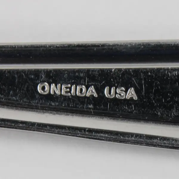 Lot Of 5 Oneida Silver Satin Shasta (Stainless) Flatware Soup Spoons 7" Long