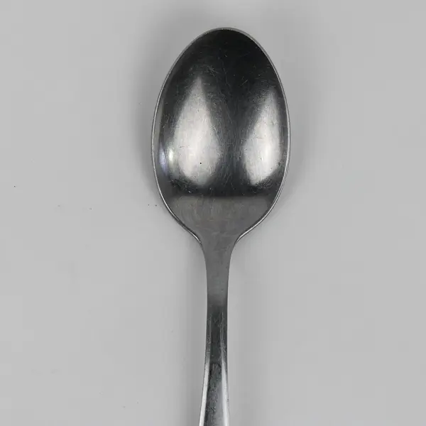 Lot of 2 Providence Simplicity Pattern Stainless Oval Soup Spoon & Serving Spoon