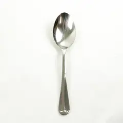 Oneida Silver Draycott Pattern 18/10 Stainless Oval Shaped Soup Spoon 6.75" Good