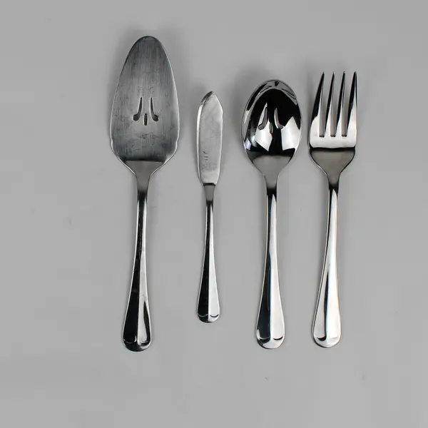 Lot of 4 Oneida Silver Draycott Pattern 18/10 Stainless Serving Utensils