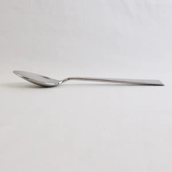 5 Gourmet Settings Chute River Pattern 18/10 SS Oval Soup Spoons 8.25" Rare HTF