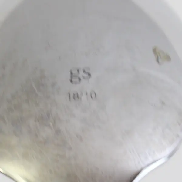 Lot of 4 Gourmet Settings Chute River Pattern 18/10 SS Teaspoons 7.25" Rare HTF