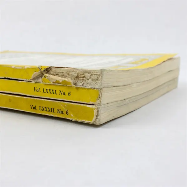 Vintage Lot of 3 National Geographic Magazines 1942 January June & December