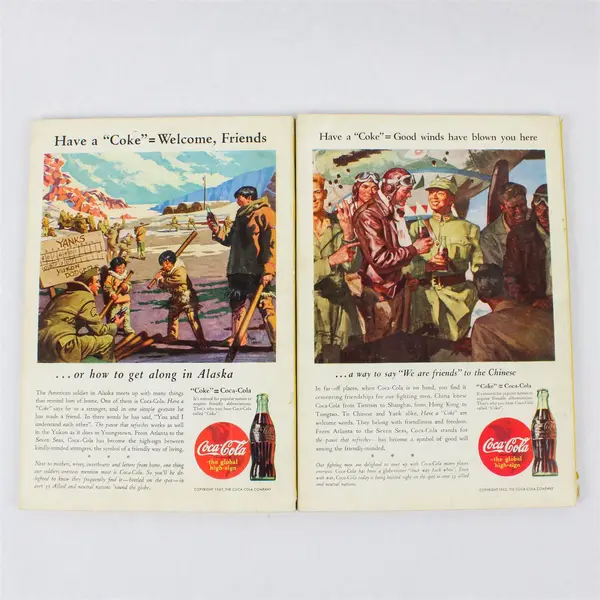 Vintage Lot of 7 National Geographic Magazines 1943 Apr Jul Aug Sept Oct Nov Dec