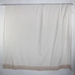 Live Comfortably LLC Solid White Color 100% Cotton Flat Sheet Queen 84" x 101.5"