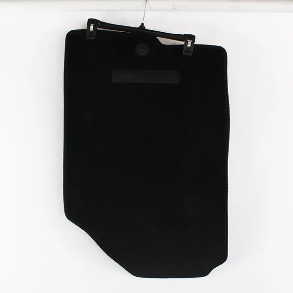 2 Black Carpeted Floor Mats Kia Sportage Passenger Back Seat