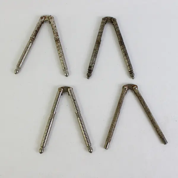 Lot Of 19 HMO Quackenbush Nutcrackers with 14 Nutpick Metal Multipurpose Tool