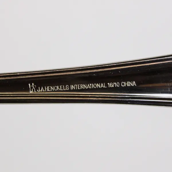 Lot of 2 ZWILLING J.A. HENCKELS Monumentale Pattern 18/10 SS Oval Soup Spoons