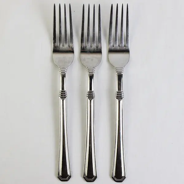 Lot of 3 ZWILLING J.A. HENCKELS Monumentale Pattern 18/10 SS Dinner Forks 8"