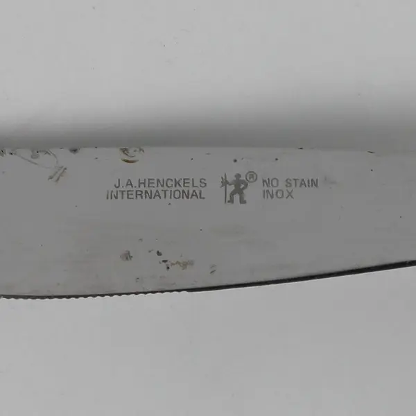 Lot of 3 J A Henckels (Zwilling) Rapture Pattern 18/8 SS Dinner Knives 9"