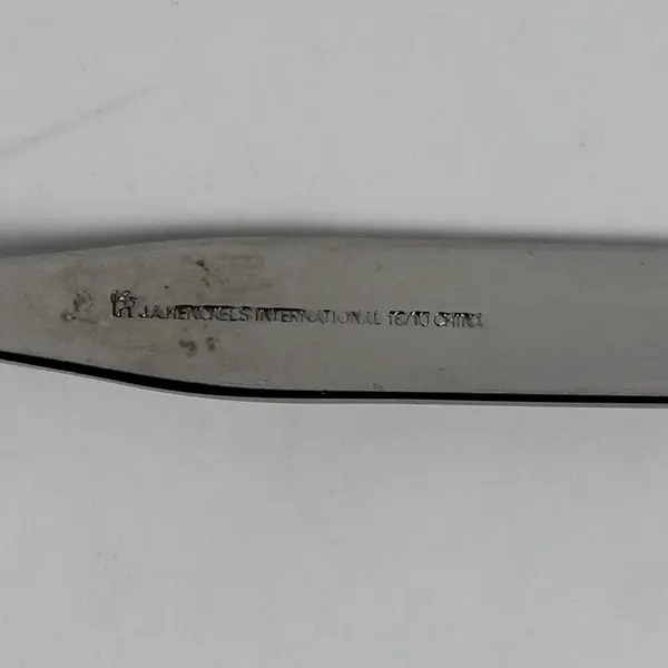 J A Henckels (Zwilling) Rapture Pattern 18/10 SS Pierced Serving Spoon 8.25"