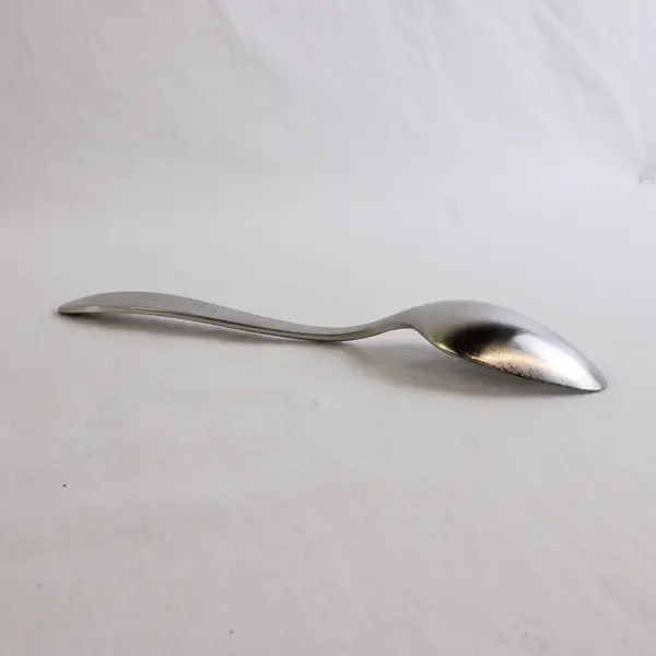 Lot of 6 J A Henckels Gem Satin Pattern 18/10 SS Oval-Shaped Soup Spoons 7.25"