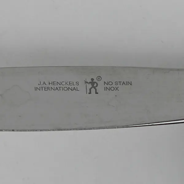 Lot of 5 J A Henckels (Zwilling) Milena Pattern Stainless Dinner Knives 9.25"