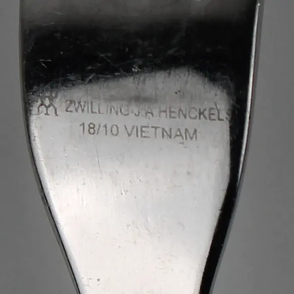 J A Henckels (Zwilling) Autobahn Pattern 18/10 SS Salad Fork 7.25" Rare HTF