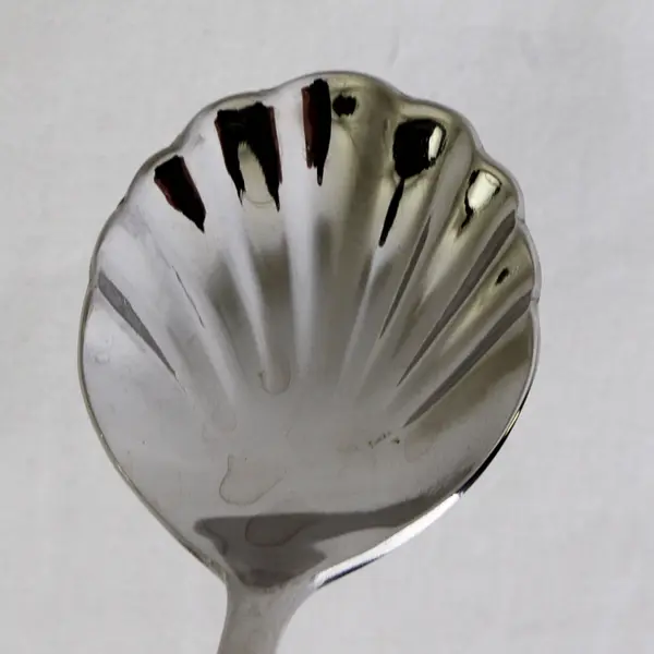 J A Henckels Synergy Pattern 18/10 Stainless Sugar Shell Spoon 6" Rare