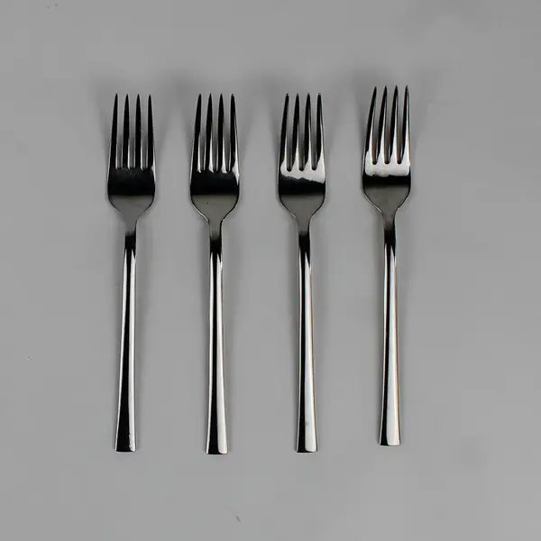 Lot of 4 J A Henckels (Zwilling) Cult Pattern 18/10 SS Salad Forks 7" Rare