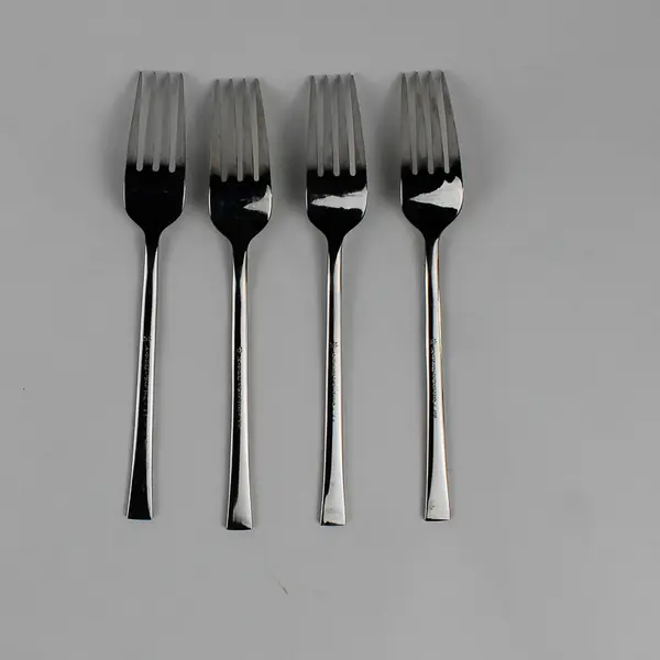 Lot of 4 J A Henckels (Zwilling) Cult Pattern 18/10 SS Salad Forks 7" Rare
