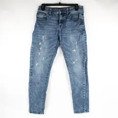 Arizona Jean Co Men's 30x30 Medium Wash Advance Flex 360 Distressed Skinny Jean