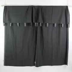 Lot of 2 Park B. Smith Eco Ordinates Gray Cotton Panel Curtains 80"x40"