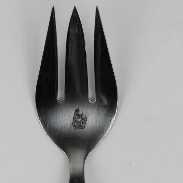 J A Henckels (Zwilling) Chess Pattern 18/8 SS Meat Serving Fork 8.5" Rare HTF