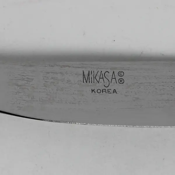 Mikasa Interlude Pattern Stainless Steel Dinner Knife 8.75" Rare Hard to Find