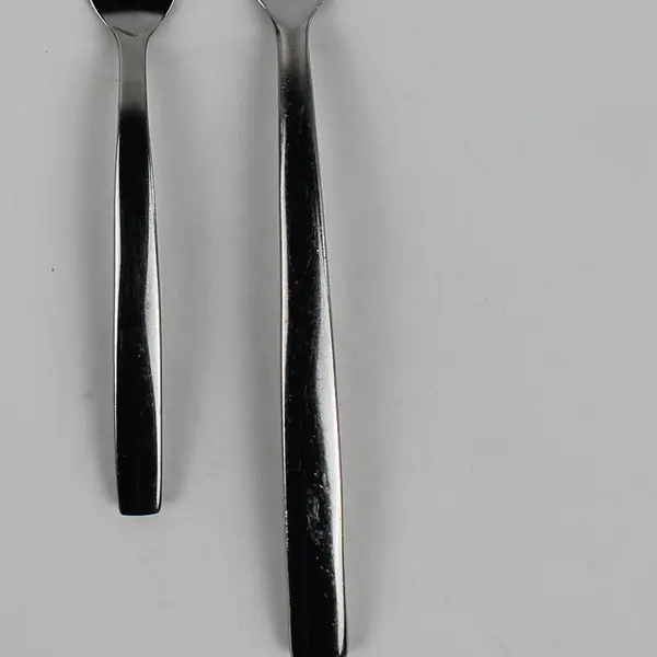 Lot of 3 Mikasa Unknown Pattern Stainless 2 Dinner Forks 1 Cocktail Fork