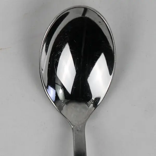 Lot of 4 Mikasa Unknown Pattern Stainless 3 Teaspoons 1 Oval Shaped Soup Spoon