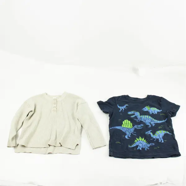 Lot of 4 Baby Boys 3T Shirt and Pant Sets 2 Shirts 2 Pants