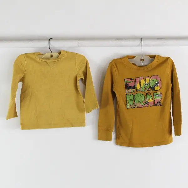 Lot of 6 Baby Boys 2T Long Sleeve Shirts and Sweaters Various Brands and Colors