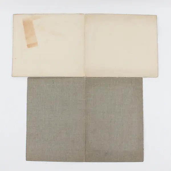 Lot Of 2 Vintage Family Photo Folder Portraits Lacy Studio Spokane Washington 