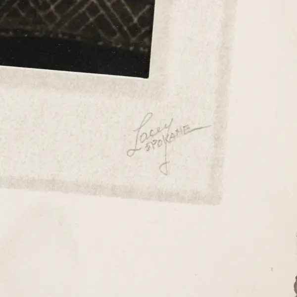 Lot Of 2 Vintage Family Photo Folder Portraits Lacy Studio Spokane Washington 