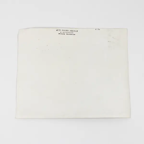 Vintage 1940s Banquet Group Photograph Ed's Photo Service Spokane Washington 