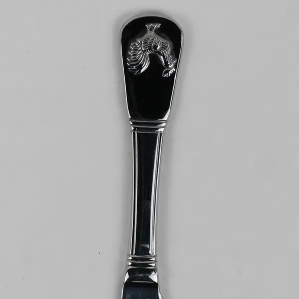 Lot of 2 Cuisinart Elite French Rooster Pattern Stainless Dinner Knives 9.25"