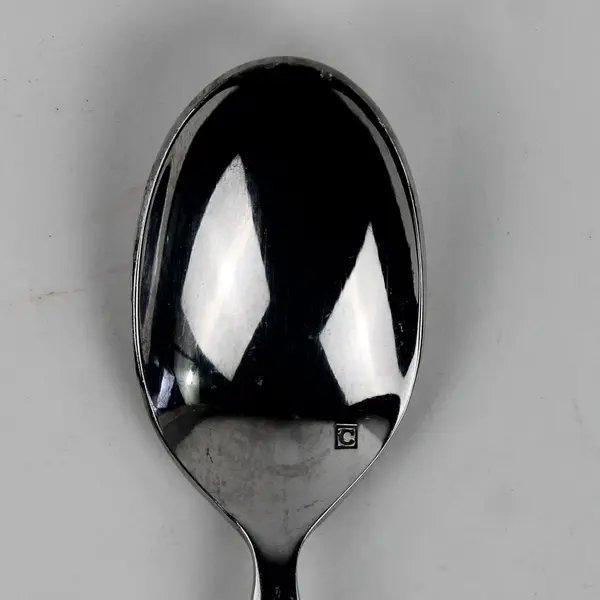 Cuisinart Elite Juille Pattern Stainless Oval Shaped Soup Spoon 7.75"