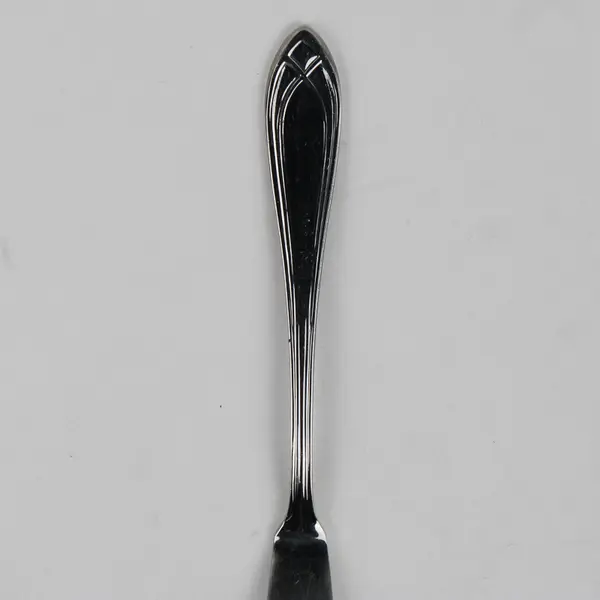 Cuisinart Arcadia Pattern Crossed Bands 18/10 SS Flat Handle Butter Knife 6.75"
