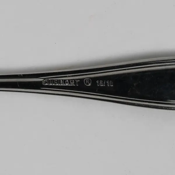 Cuisinart Arcadia Pattern Crossed Bands 18/10 SS Flat Handle Butter Knife 6.75"